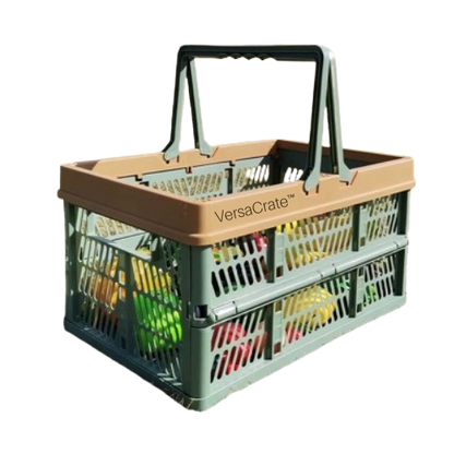 VersaCrate™ – Foldable Multi-Use Storage & Carry Crate